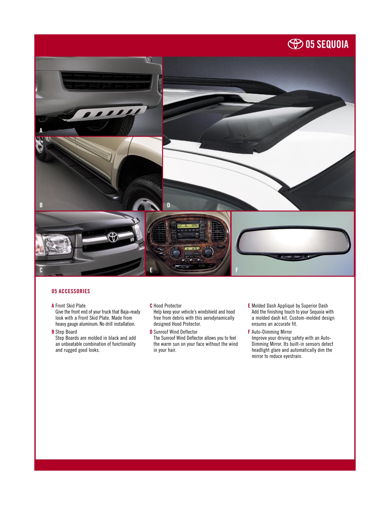 2005 Toyota Sequoia Brochure Page 8